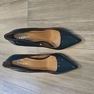 Express Turquoise Heels Size 7 Brand new never worn.